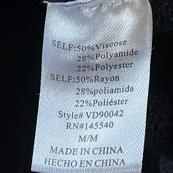 Color Block Mini Sweater Dress size medium - Picture 10 of 10